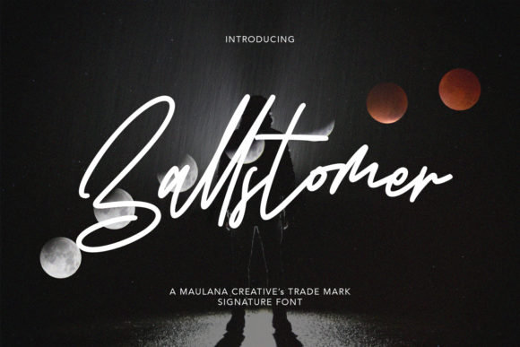 Ballstomer: A Fashionable Script Handwritten Font for Elegant Web Design