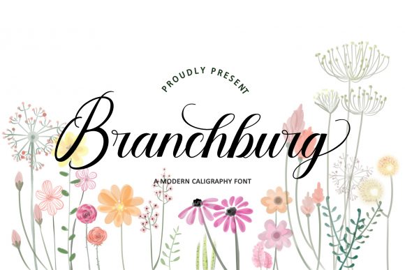 Branchburg Font: Light Handwritten Elegance for Small Business Branding