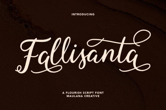 Fallisanta: A Delicate Script Handwritten Font for Thoughtful Design