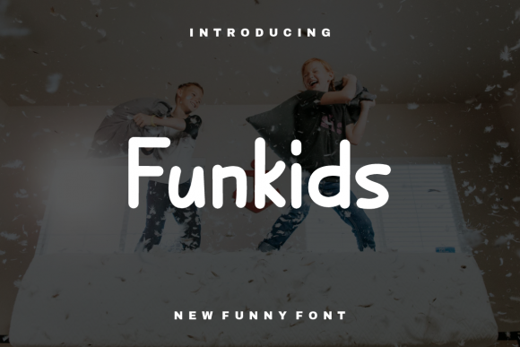FunKids Script Handwritten Font for Makers