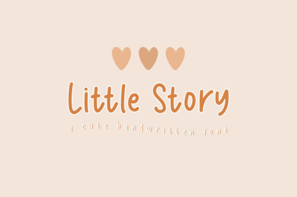 Little Story: A Sweet, Quirky Handwritten Font for Branding
