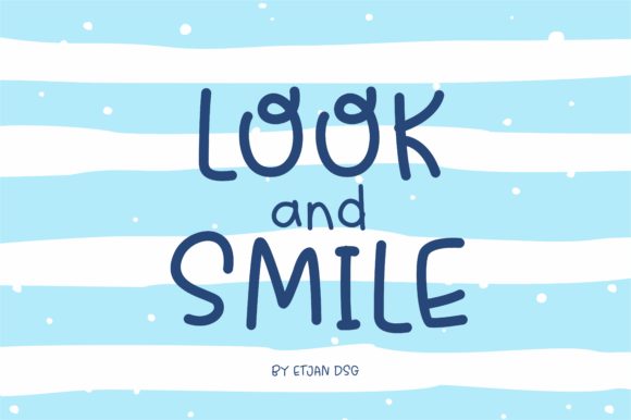 Look and Smile Font for Playful, Polished Branding