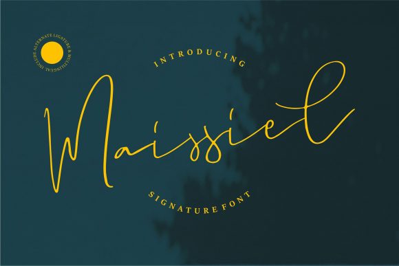 Maissiel: A Versatile Script Handwritten Font for Real Design Work