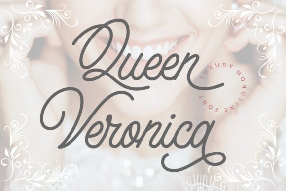 Queen Veronica: Elegant Script Handwritten Font for Digital Design