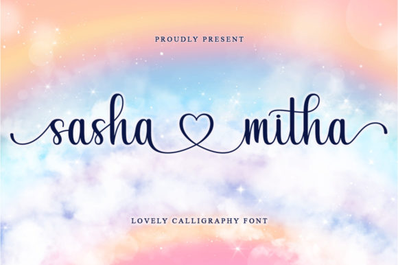 Sashamitha Script Handwritten Font for Luxury Digital Branding
