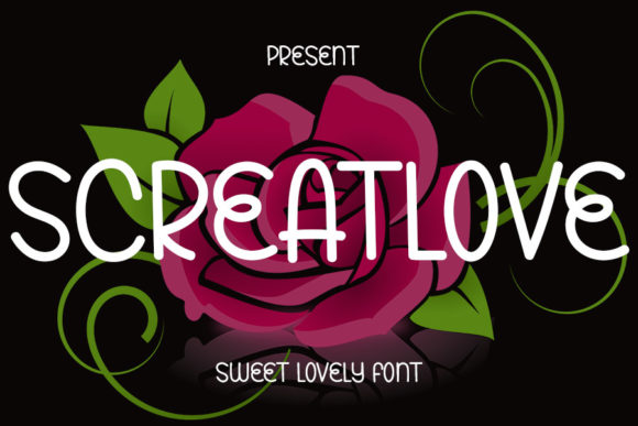 Screatlove Handwritten Font for Brand Campaigns