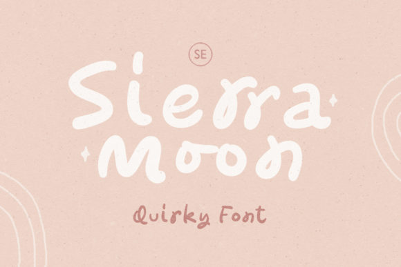 Sierra Moon: A Quirky Script Handwritten Font for Joyful Designs