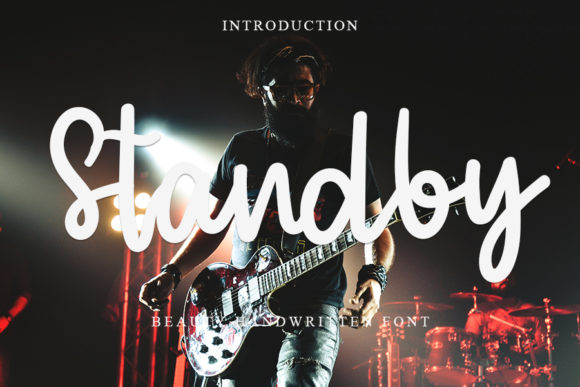 Standby: A Trendy Script Handwritten Font for Digital Design
