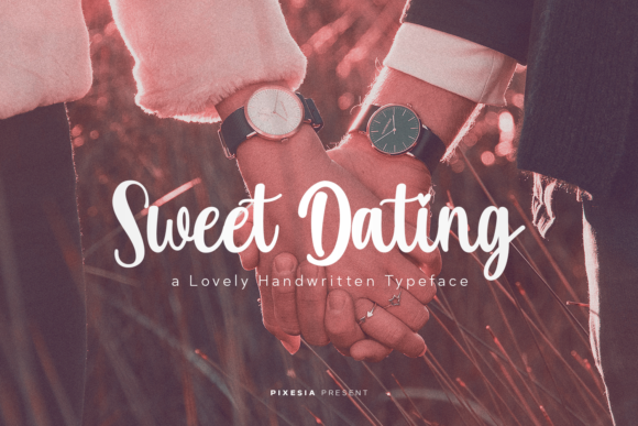 Sweet Dating: Elegant Script Handwritten Font for Luxury Design