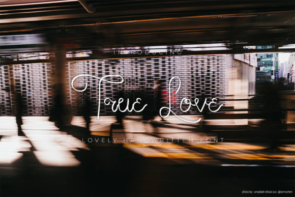 True Love Font for Timeless Branding