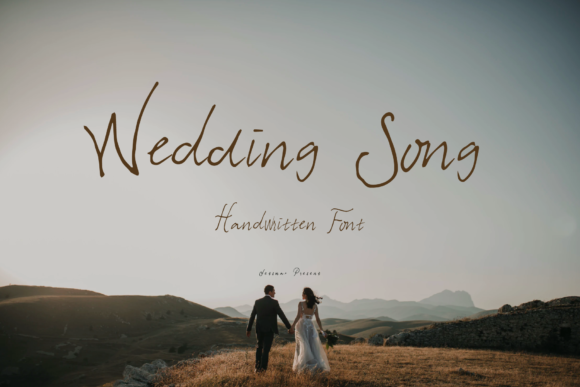 Wedding Song: A Delicate Script Handwritten Font for Elegant Branding