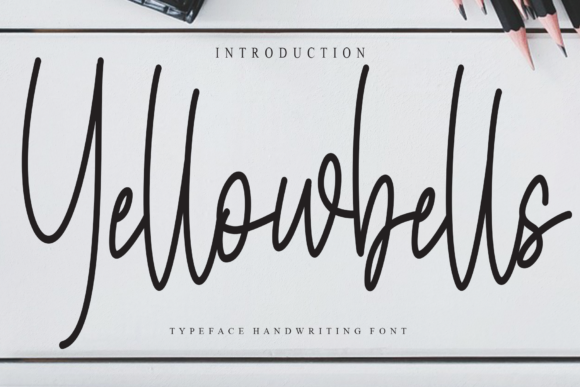 Yellowbells: An Elegant Script Handwritten Font for Delicate Branding